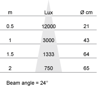 Lux-cone Diagram