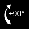 Tilt +/-90 Tilt +/-90